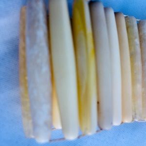 Bracelet, pine needles.